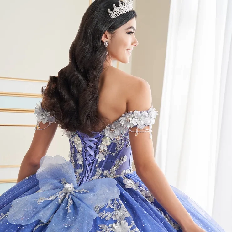 2000s quinceanera dresses Lilac Illusion Beaded Lace Sexy Slit A-line Long Tulle Illusion Prom Dress