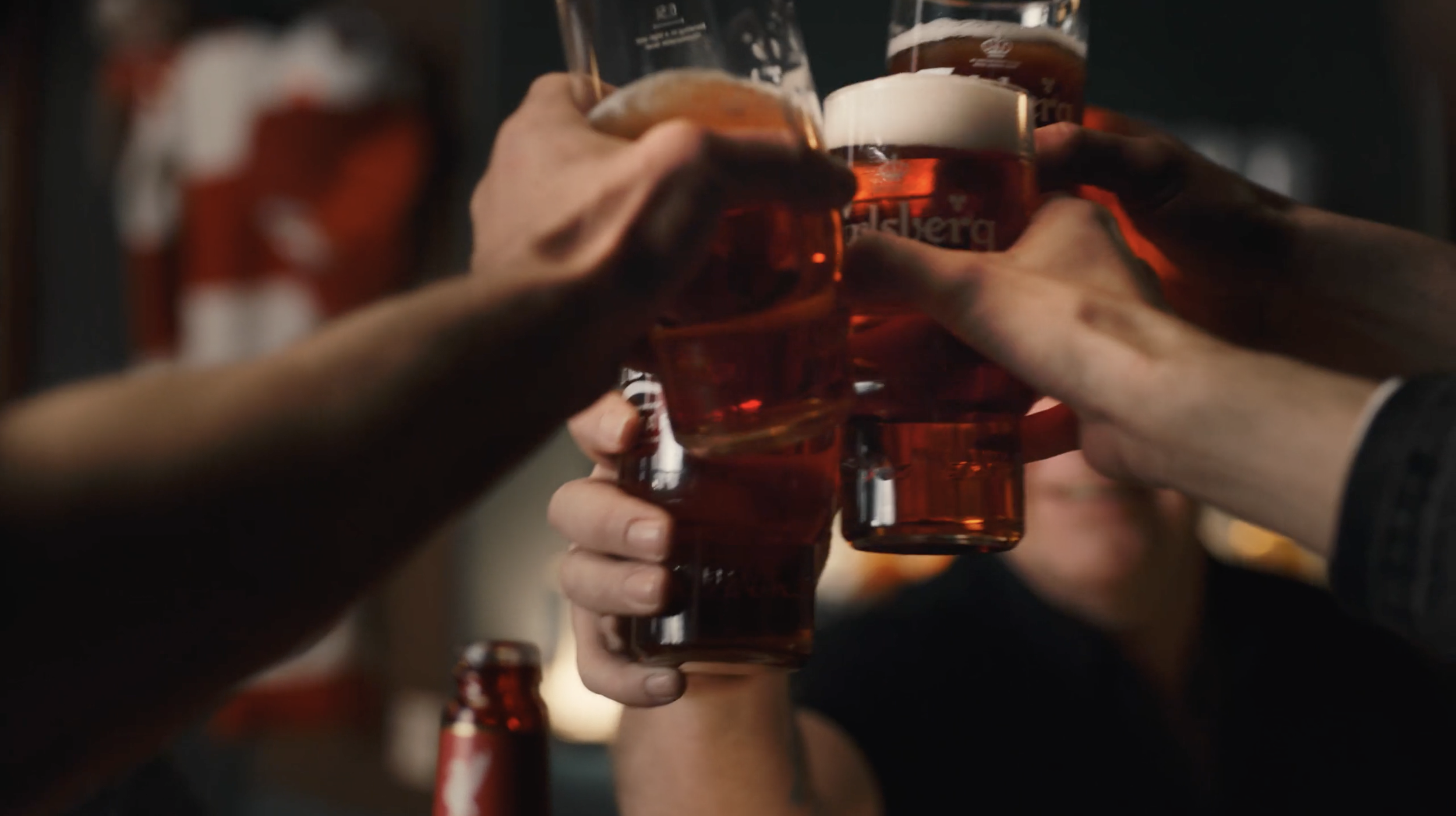 The Day Carlsberg Turned Red