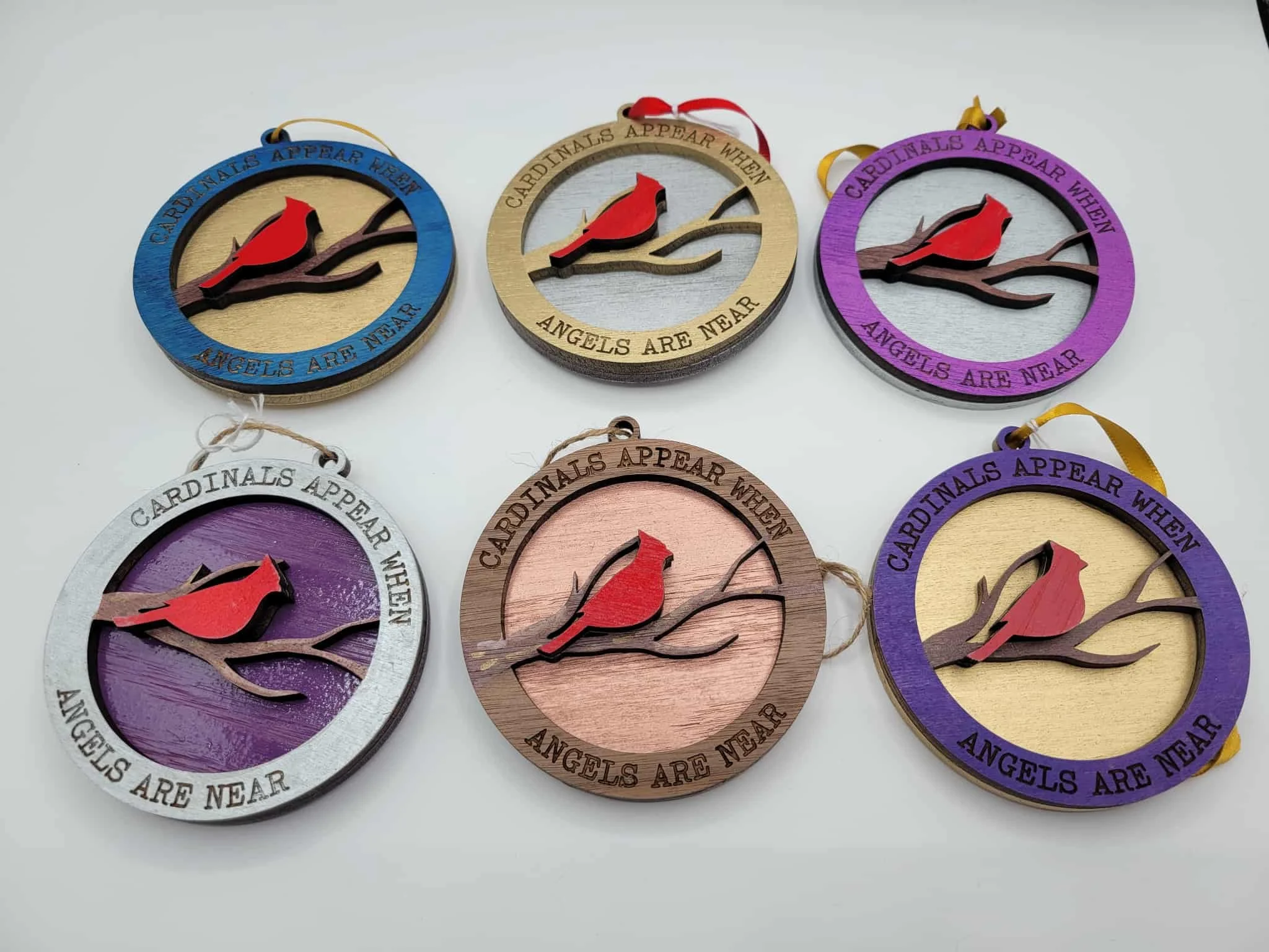 Cardinal Memorial Ornament