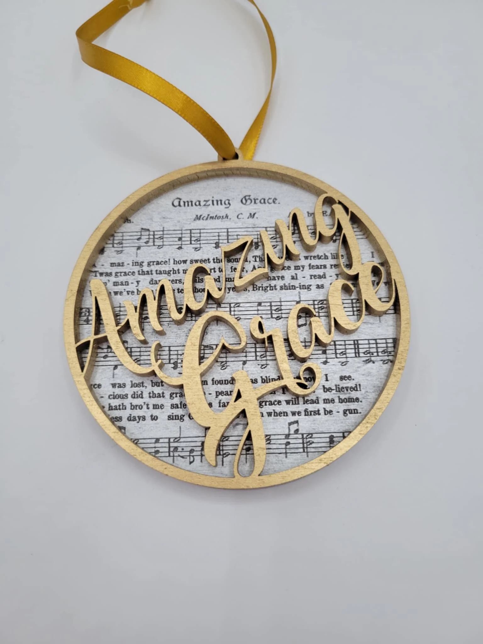 Amazing Grace Ornament