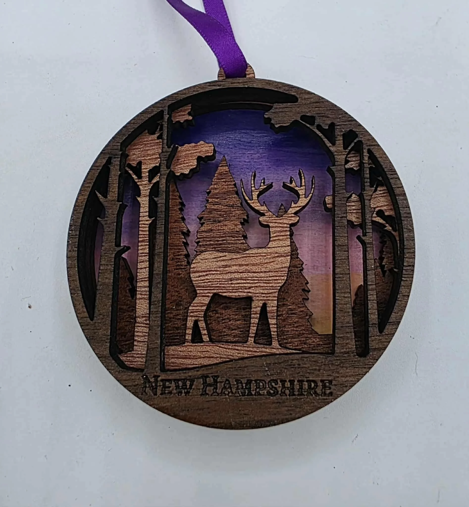 New Hampshire Wildlife Ornament