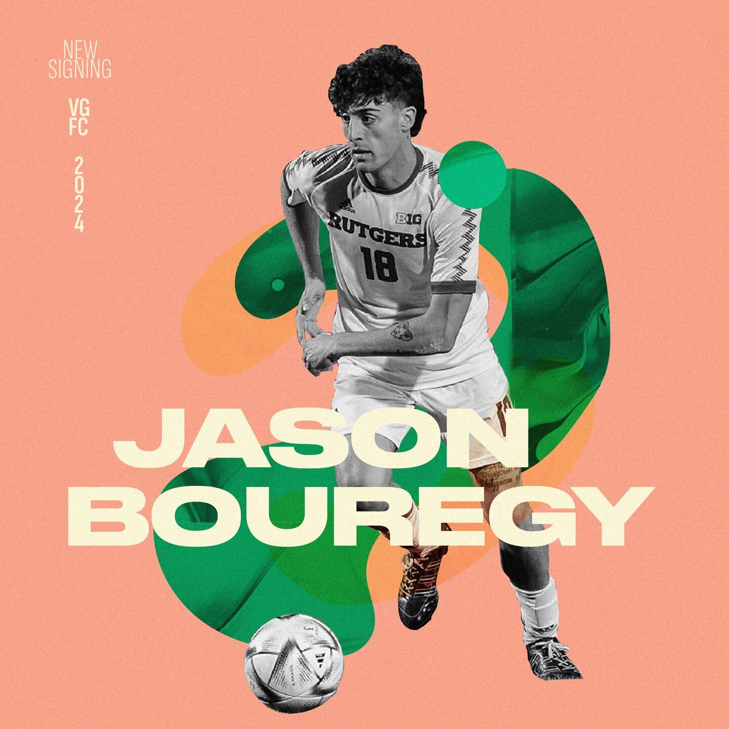 Ok, getting back on track with player announcements. Welcome to the club, @jason_bouregy! #UpTheGreen #VGFC