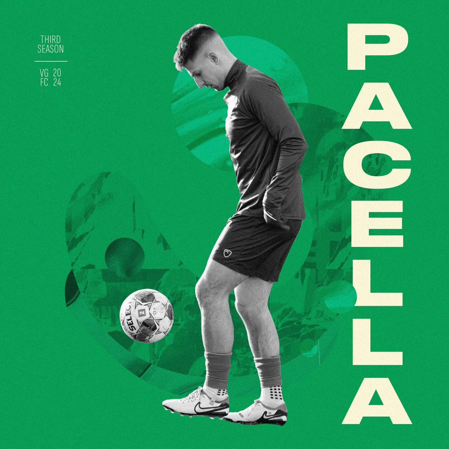 Returning for his third season, a man who is as Green as the day is long, king of the north, a proper bonhomme de neige (note to self: get better French dictionary) our ferocious # 6 @daniel_pacella ! #UTFG #VGFC