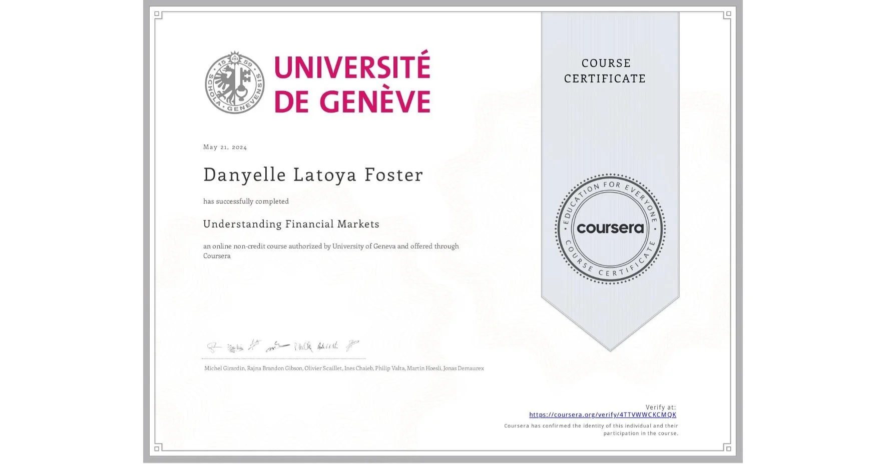 Financial Markets Cert.JPG