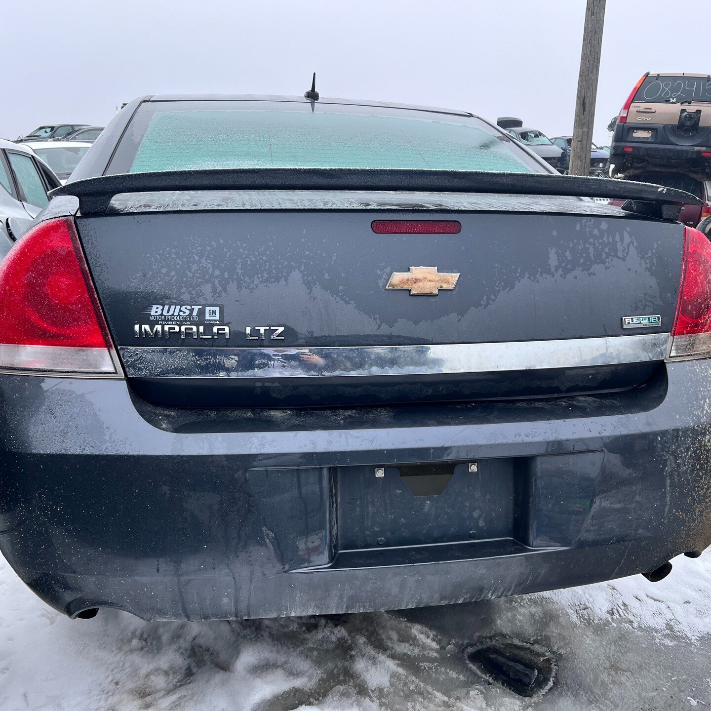 2011 CHEVY IMPALA 3.9L *FOR PARTS* - FWD, 4 SPEED AUTOMATIC TRANSMISSION, FLEX FUEL, 6 CYCLINDER , GREY (WA637R) KMS:999, VIN:2G1WC5EM1B1107987

We offer contactless delivery and are more than willing to accommodate your needs.
Why pick your part whe