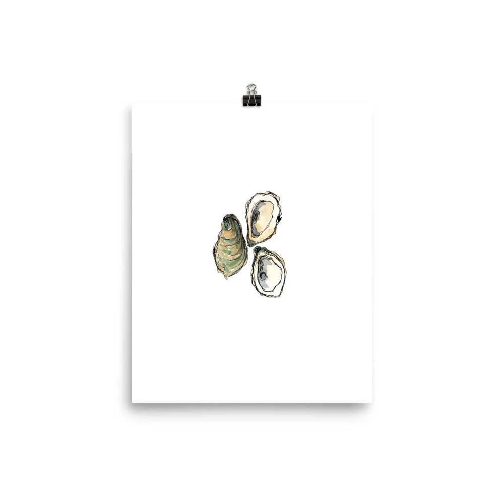 Oysters ||| Giclee Print