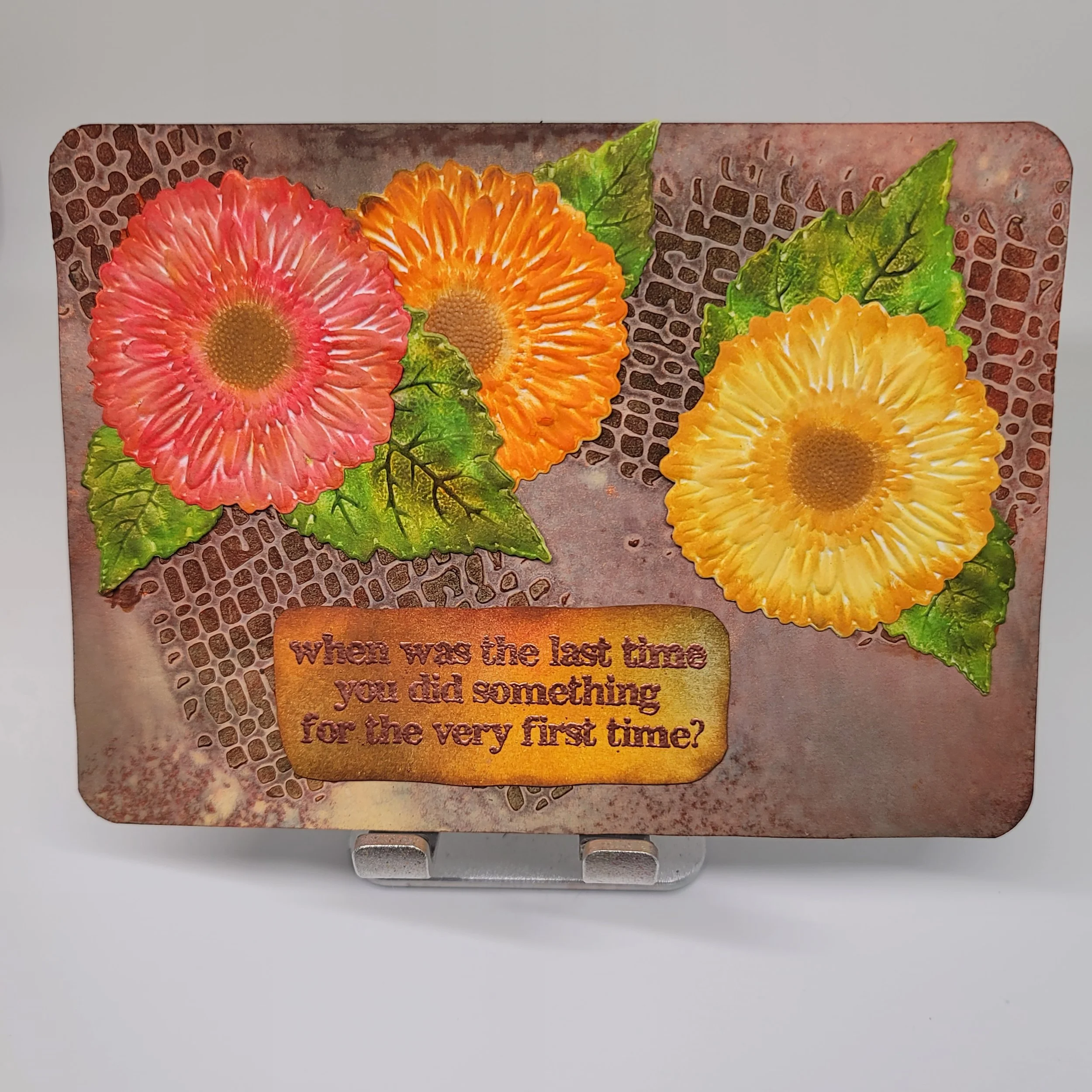 Flowers Art Card
