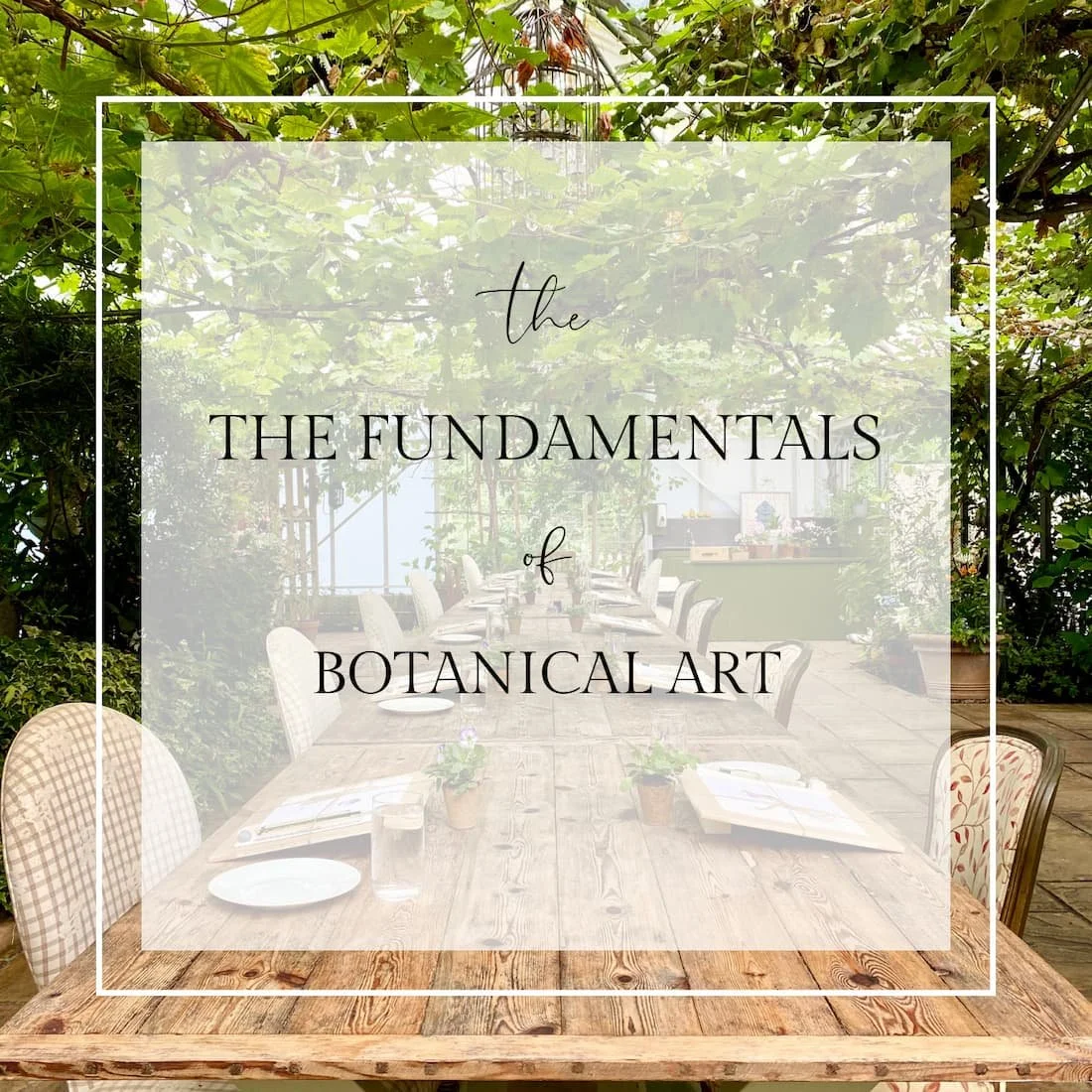 Fundamentals of Botanical Art - Spring