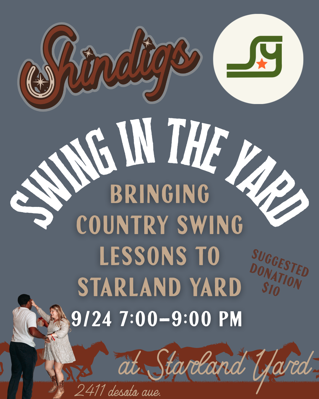 Swing in the Yard 