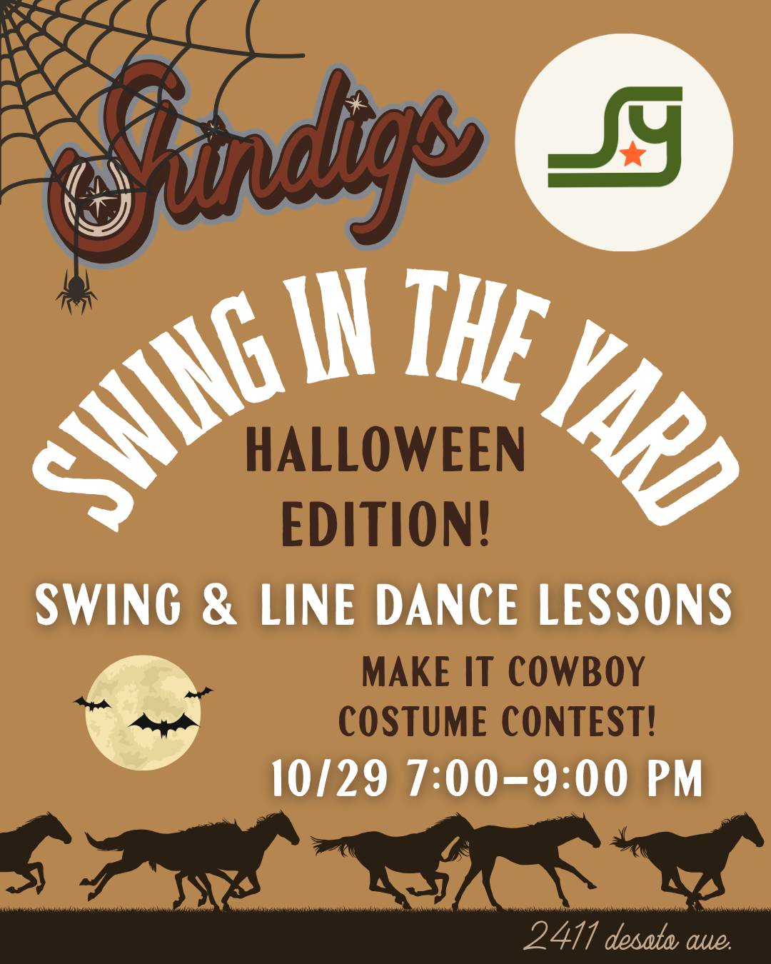 Line, Swing &amp; Halloween at Starland Yard!