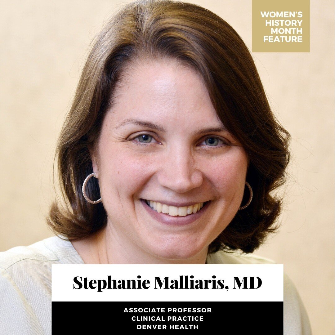 Today&rsquo;s #womenshistorymonth feature is on Stephanie Malliaris, MD. Dr. Malliaris works in Clinical Practice for Denver Health. ⁠
⁠
Malliaris is board-certified for plastic surgery and hand surgery. She specializes in hand, wrist, upper extremit