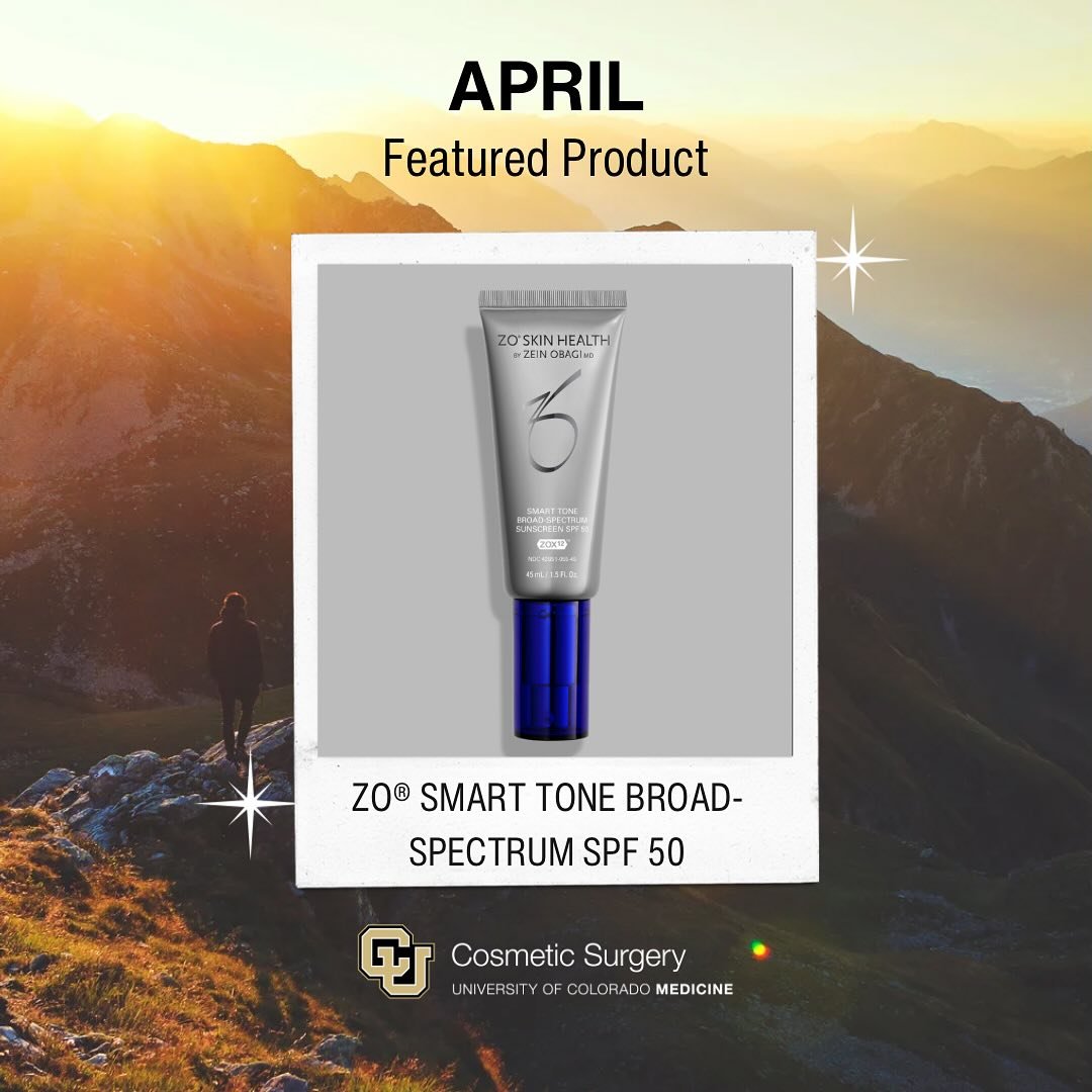 We have your skin covered, whether you are exploring the Rocky Mountains or commuting on I-70! Our clinic offers several ZO&reg; medical-grade sunscreens, including the Smart Tone Broad-Spectrum SPF 50 and the Daily Sheer Broad Spectrum SPF 50, both 