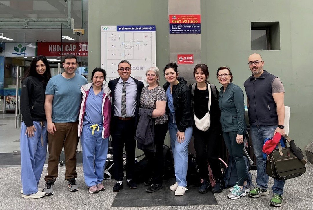 Click our link in bio to read about the recent two-week Global Surgery trip in which @cuplasticsurgeryresidency chief residents and @cumedschool students helped perform craniofacial surgeries and other procedures at multiple hospitals in Vietnam. ⁠
⁠