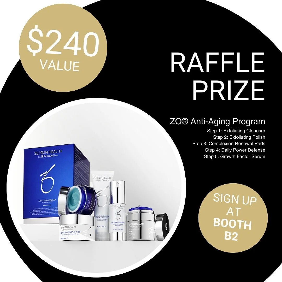 We have some great raffle prizes prepared for the CU Anschutz Block Party! Come by booth B2 for a chance to win one of three self-care packages: a ZO Anti-Aging Program ($240 value), three underarm laser hair removal sessions ($350 value) or a dermap