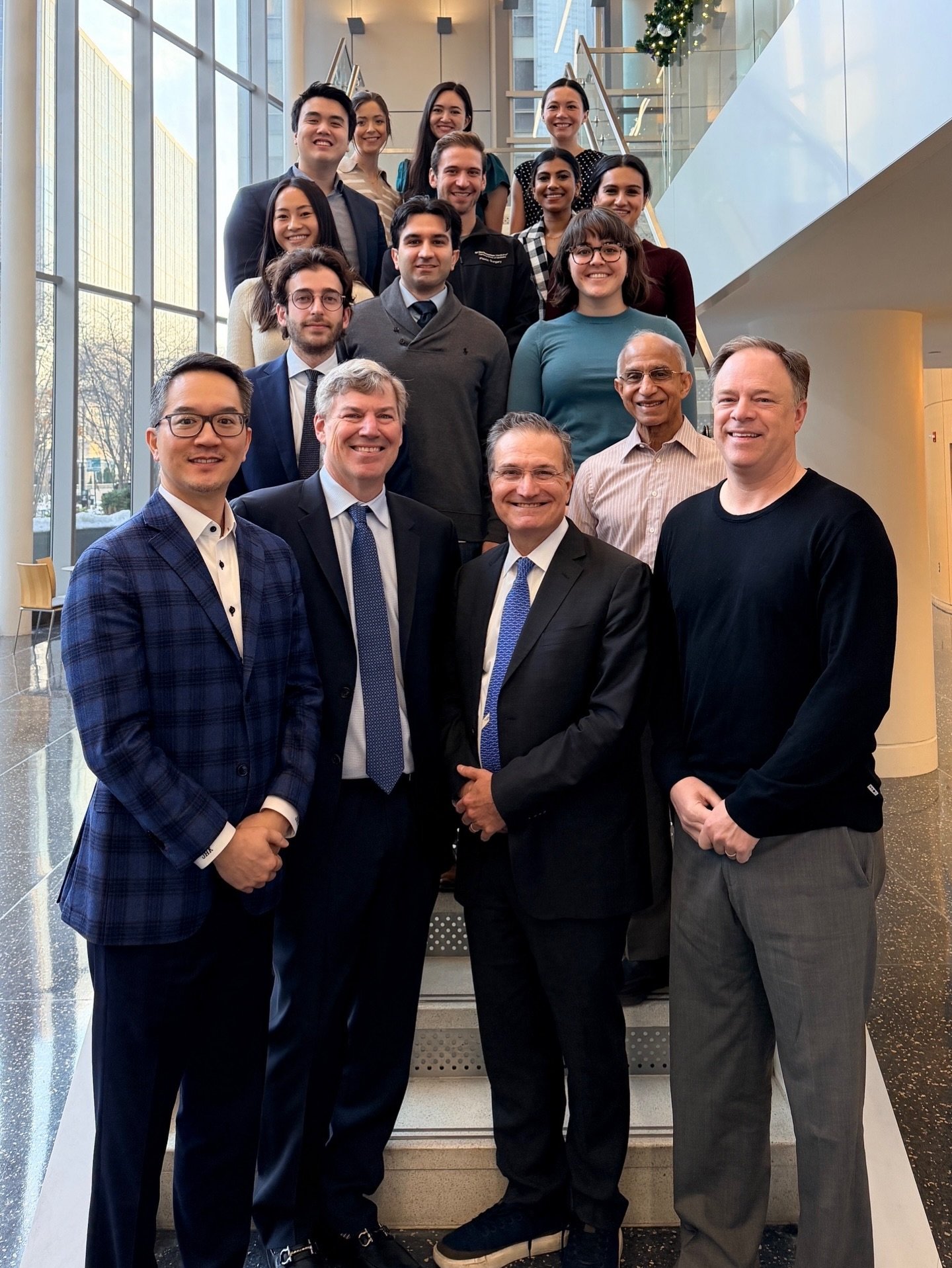David Mathes,MD, FACS, attended Northwestern as a Visiting Professor on Friday, December 12, 2025, where he spoke about Optimizing Autologous Breast Reconstruction.

#northwesternplasticsurgery #cuplasticsurgery #visitingprofessor