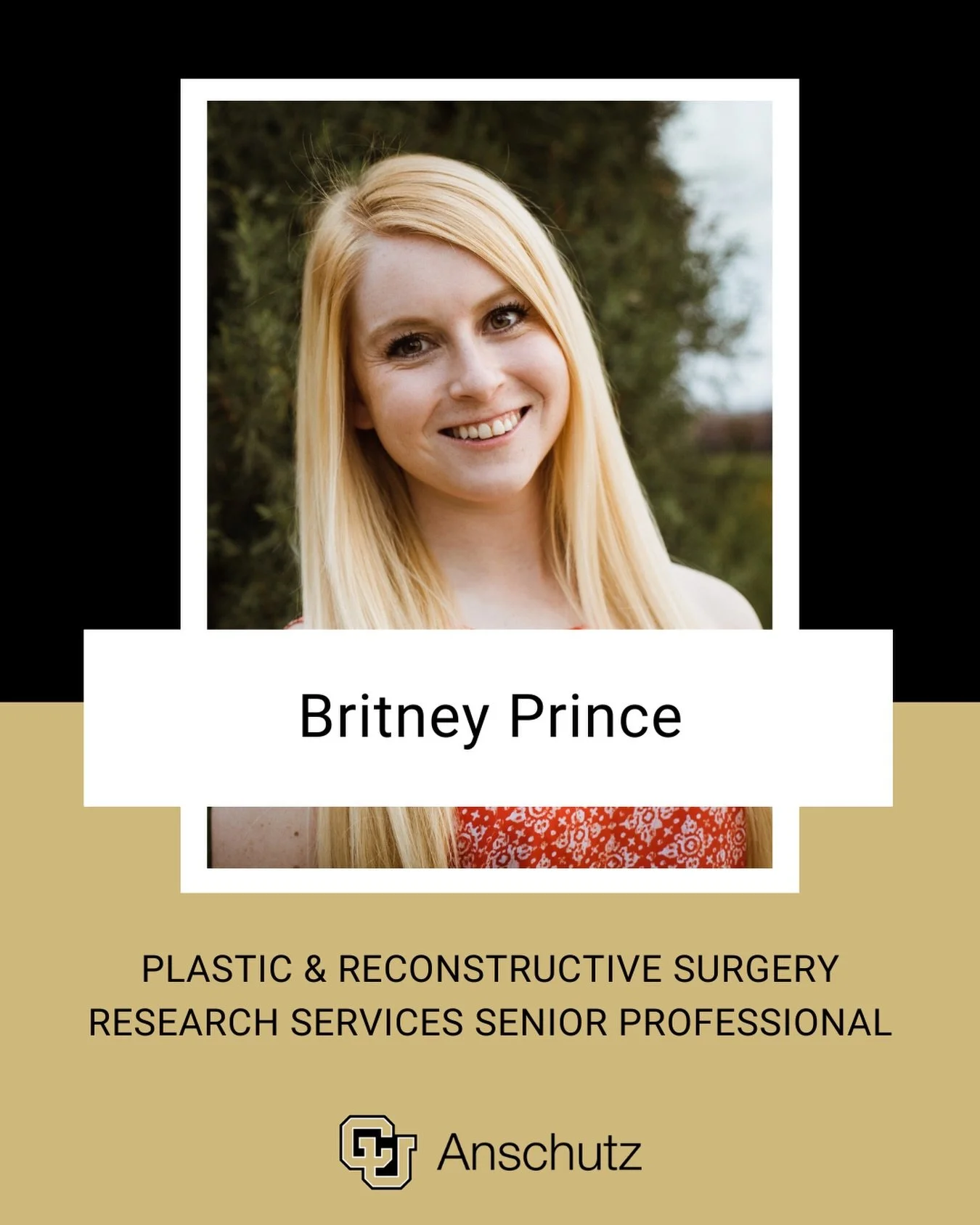 Please join us in welcoming Britney Prince, our new Research Services Senior Professional. After she graduated from Oklahoma State University in 2017, she decided to move from her home state to Colorado to pursue new opportunities. She found her pass