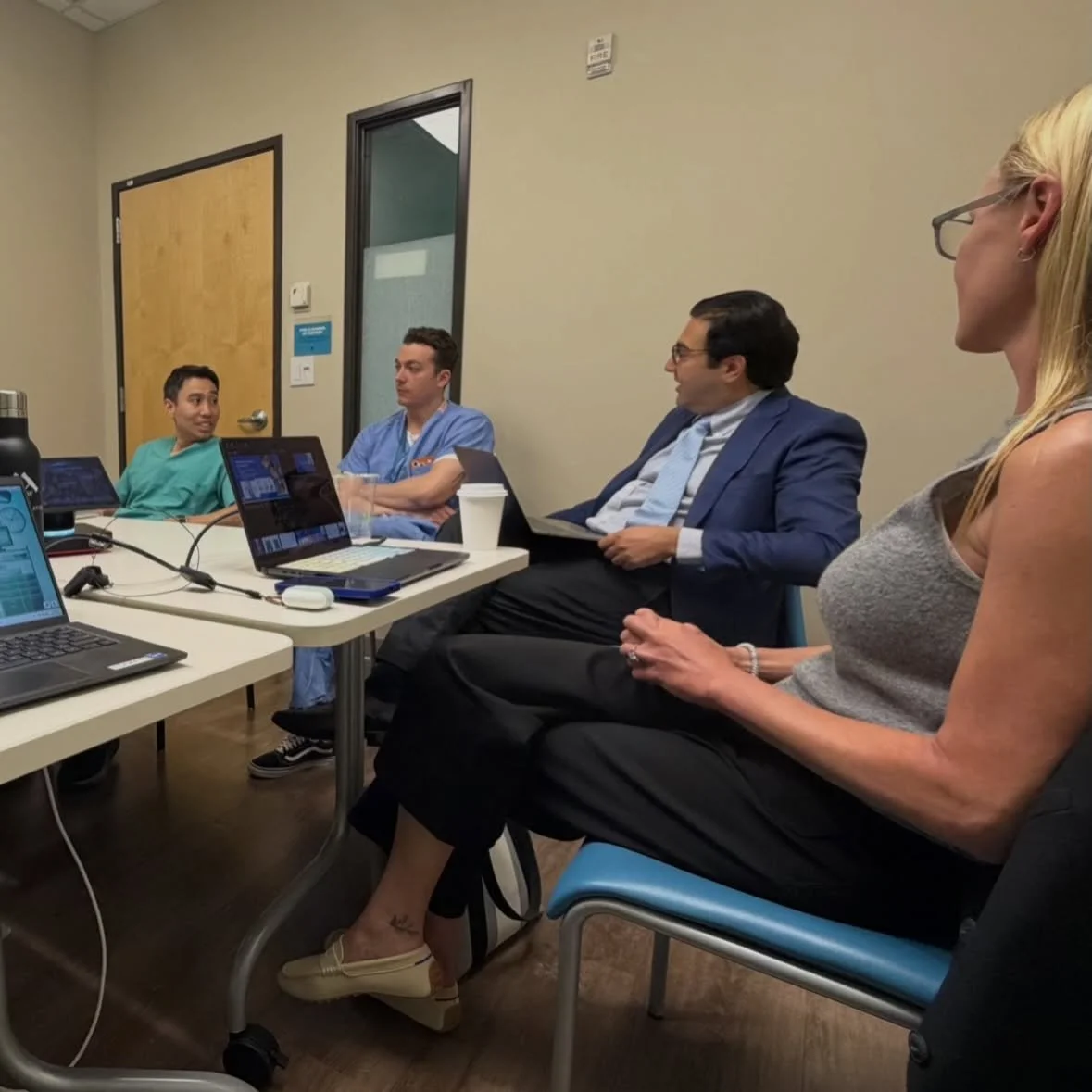 Brooke French, MD, and David Khechoyan, MD, led the pediatric plastic surgery resident education conference at Children&rsquo;s Hospital Colorado, which focused on pediatric facial trauma topics and was attended by our current rotating residents, Ell