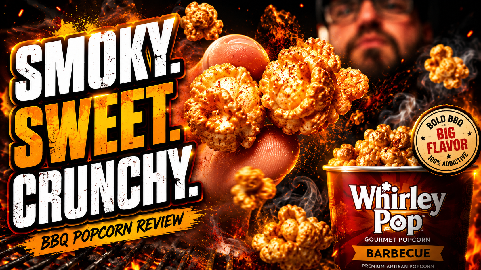 The Easiest BBQ Popcorn You'll Ever Make