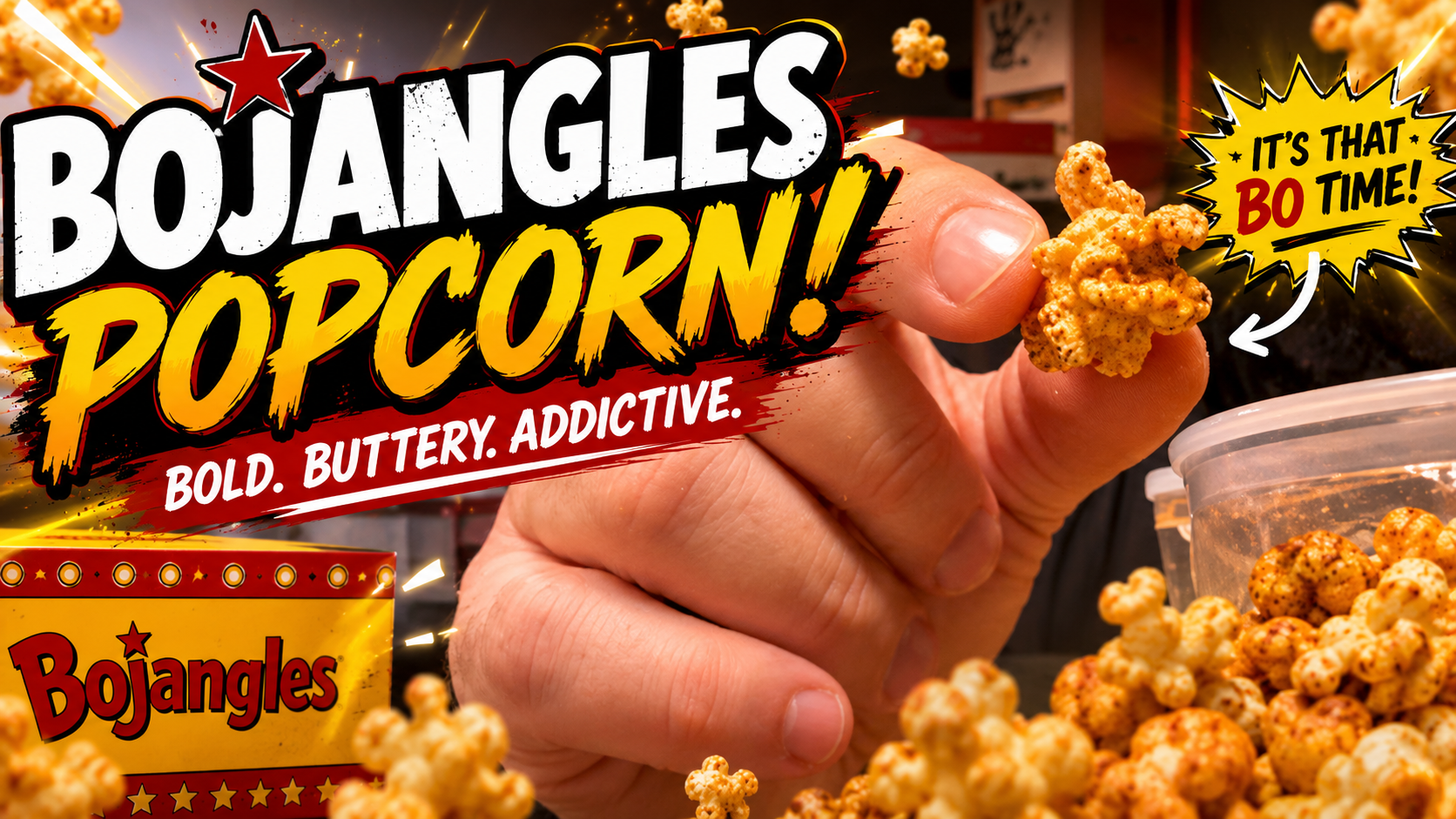 Making BOJANGLES-Style Popcorn with My Friend Guz's Signature Seasoning 🍿