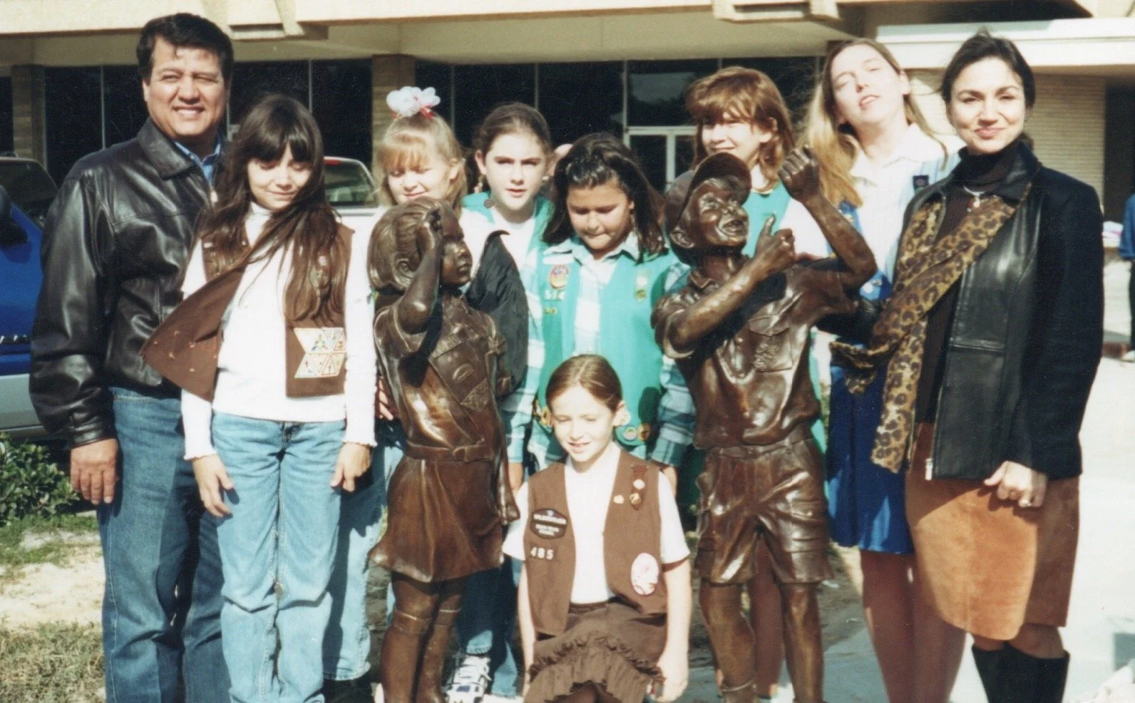 Boy Scout and Girl Scout