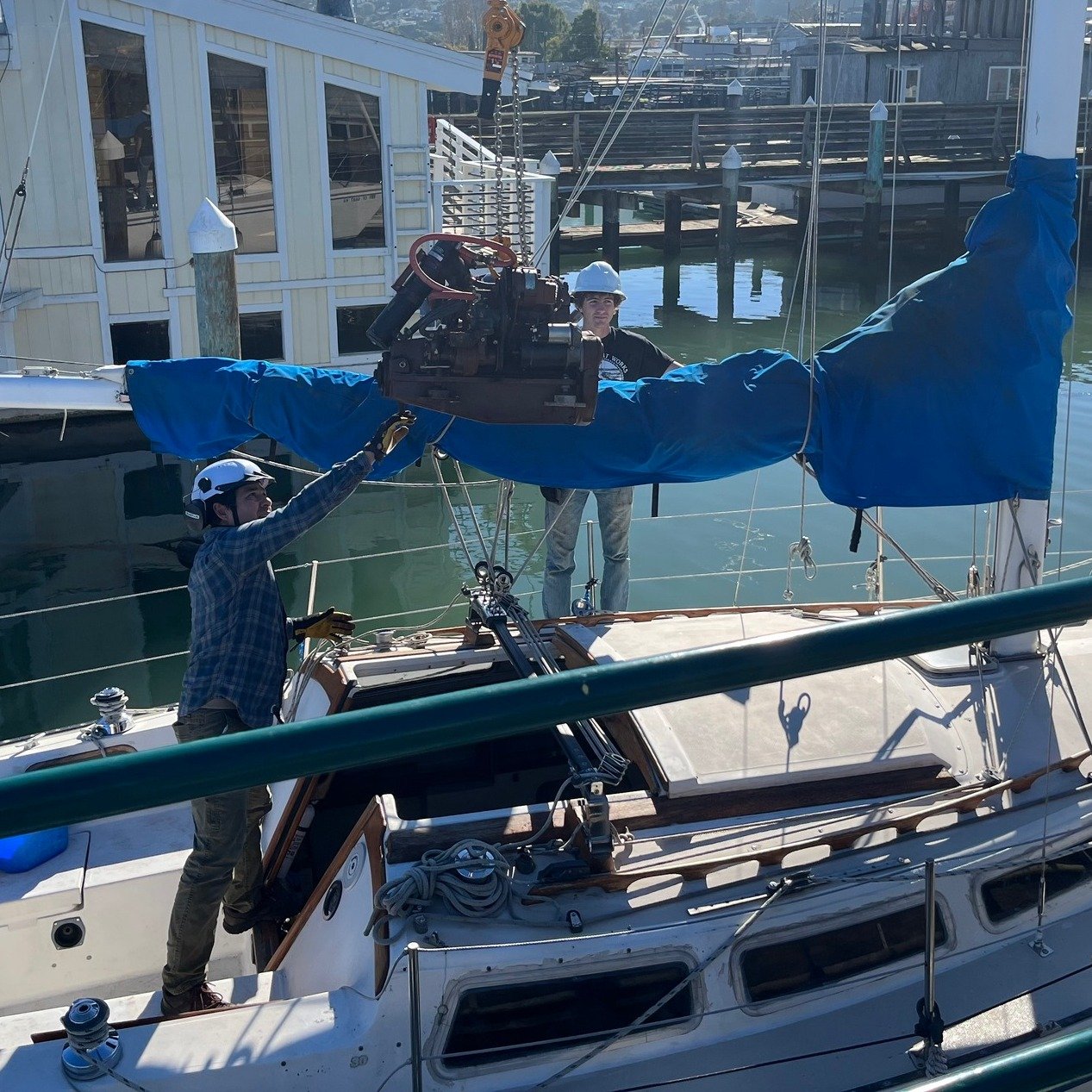 We are finishing the year strong at Spaulding Marine Center with the completion of our first electric propulsion conversion!

Mike Gunning, from Electric Yacht out of Laguna Beach, shares &quot;We have confidence in the Spaulding Marine Center to ins