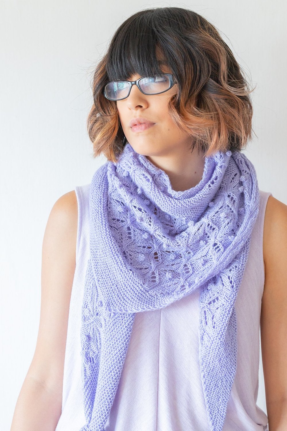 Te Manawakura Shawl: Free Pattern — The Practice of Fibre