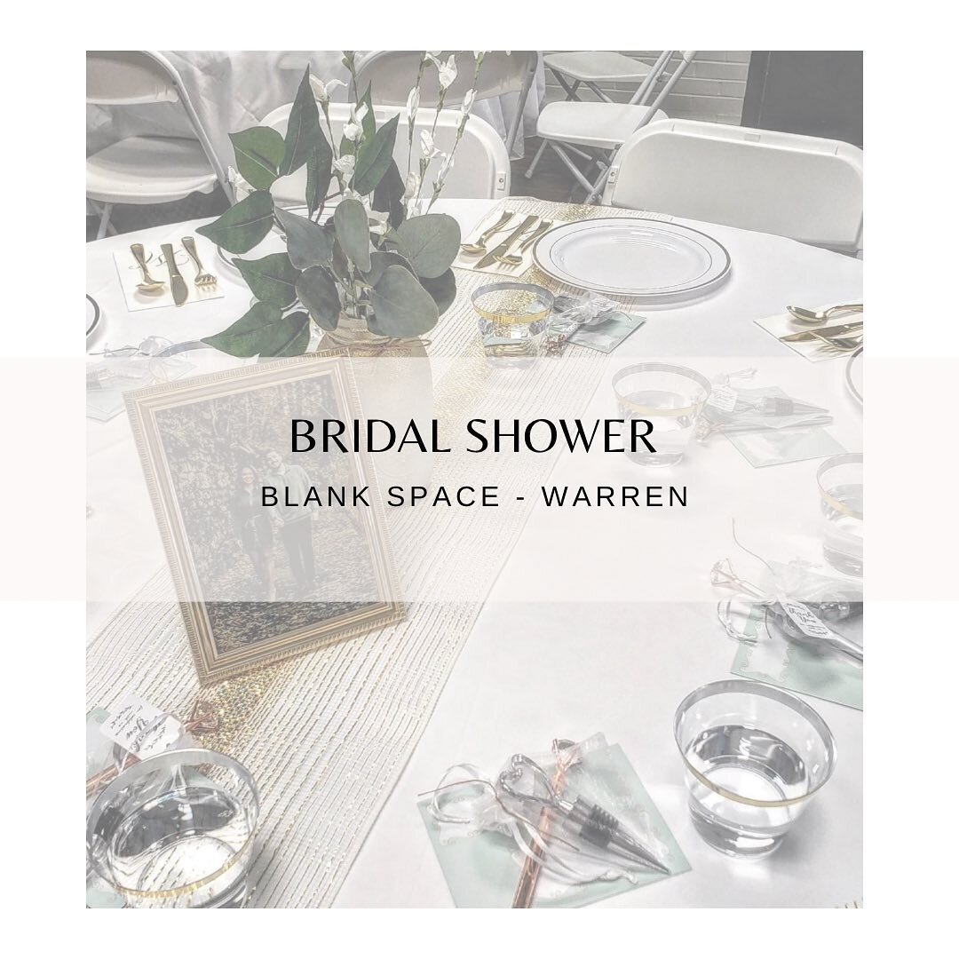 Swipe ➡️ to see the charming green and gold decor of Mara&rsquo;s Bridal Shower 🫶🏻Congratulations and Thank You for celebrating with us!! 

#bridalshower #bridalshowerdecor #eventspace #ohiowedding