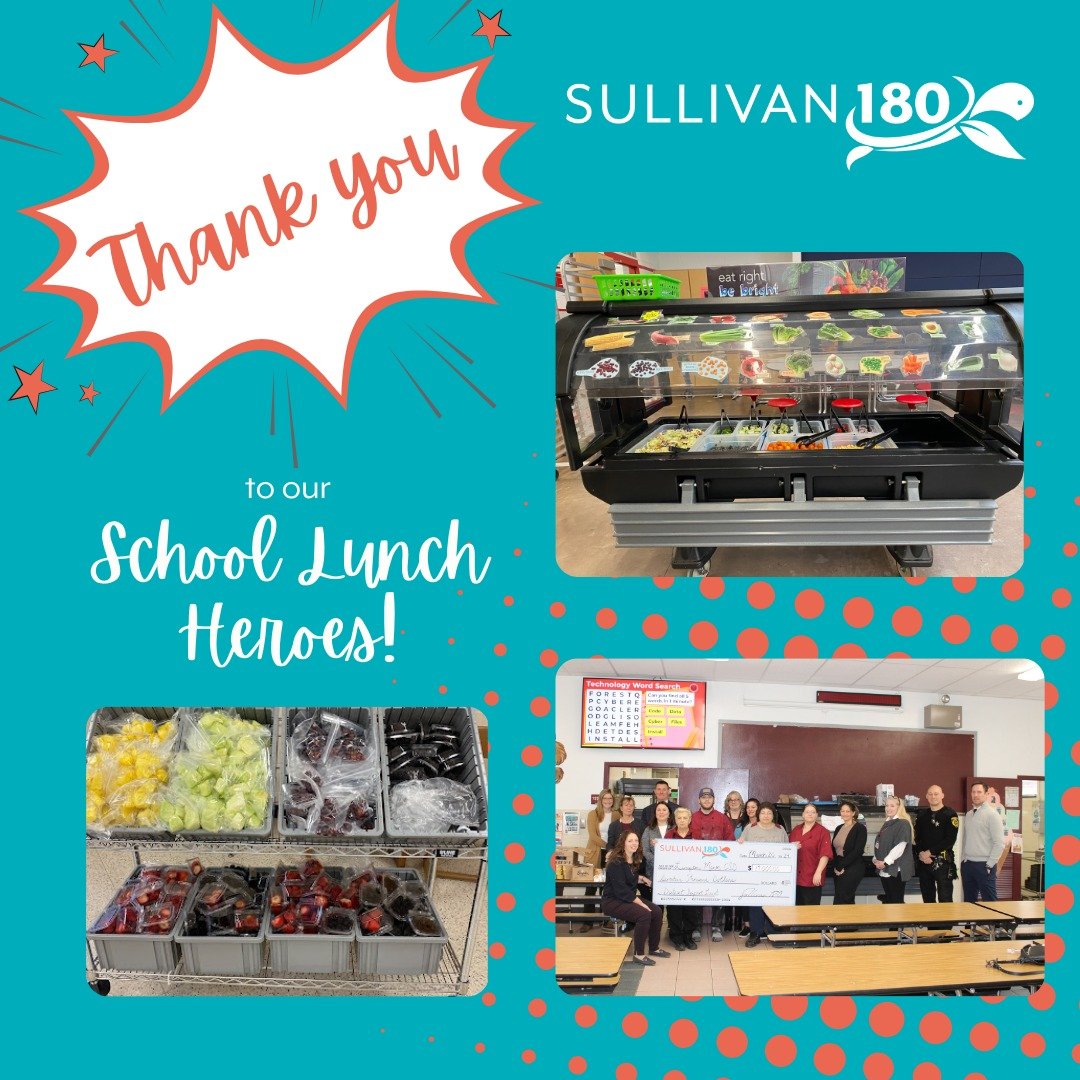 🦸 𝗜𝘁'𝘀 𝗦𝗰𝗵𝗼𝗼𝗹 𝗟𝘂𝗻𝗰𝗵 𝗛𝗲𝗿𝗼 𝗗𝗮𝘆! 

We are very appreciative of our food service staff and all that they do each day.  They play a critical role in helping us transform the lunch experience for all students in Sullivan County!

Be s