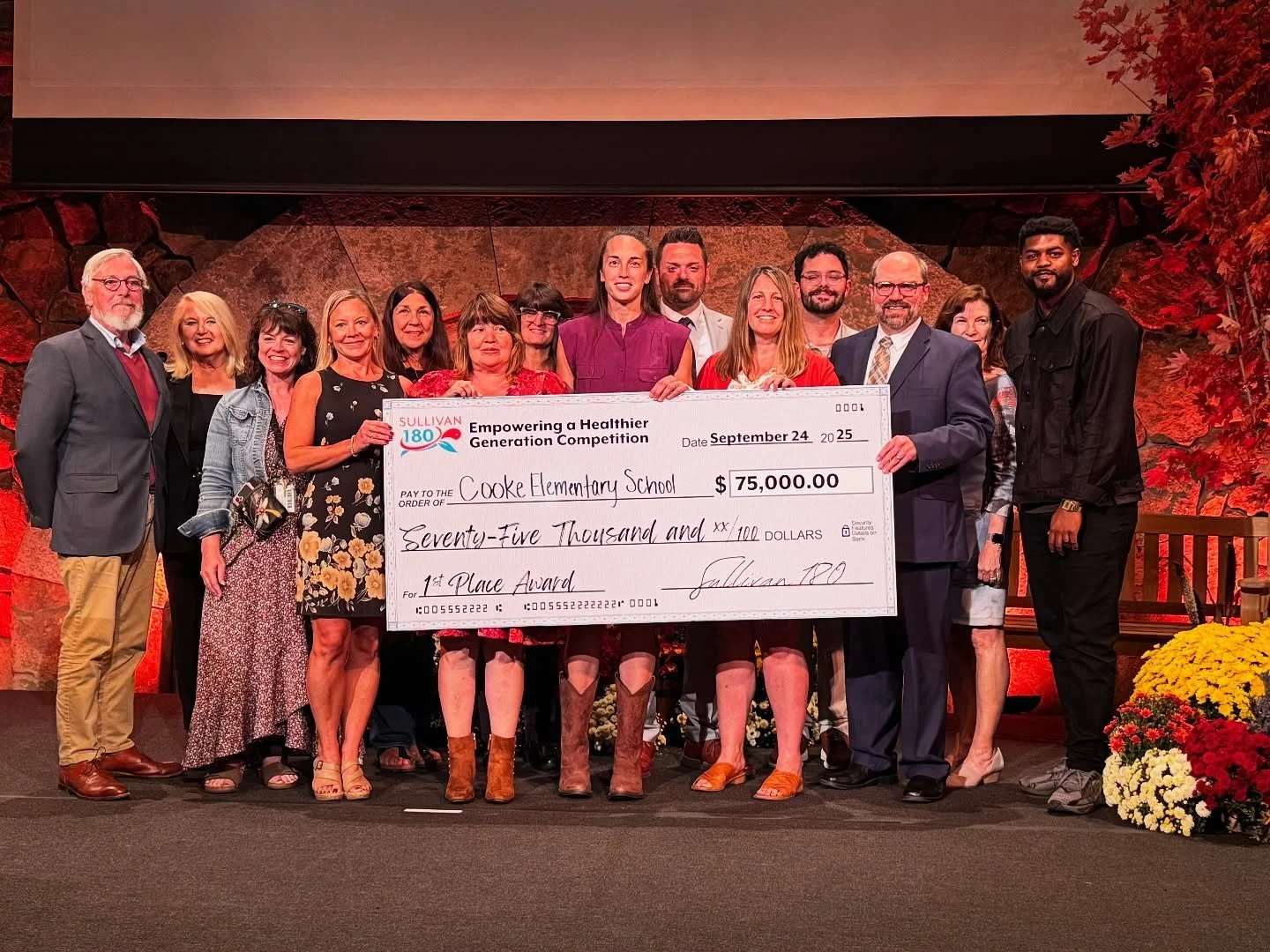ANNOUNCING THE EMPOWERING A HEALTHIER GENERATION COMPETITION WINNERS!🚨
🥇1st Place Award ($75,000) &mdash; George L. Cooke Elementary School, Monticello Central School District @withmontipride 
🥈2nd Place Award ($50,000) &mdash; Kenneth L. Rutherfo