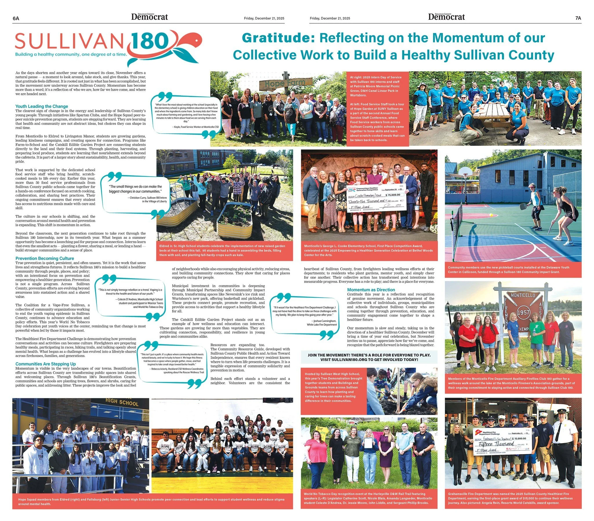 🗞️ Extra, extra! Read all about it!

Check out today&rsquo;s @sullcodemocrat for our November editorial.
This month, we&rsquo;re reflecting on gratitude and the momentum growing across Sullivan County &mdash; thanks to the programs, partners, and co