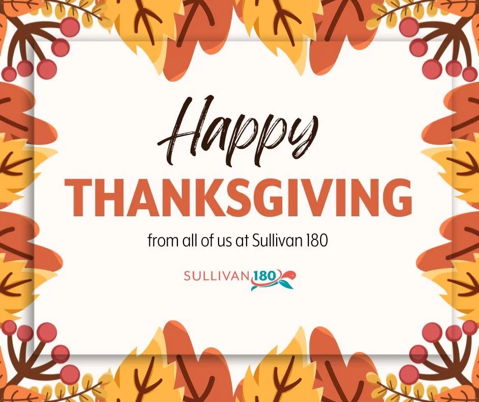 We&rsquo;re grateful today and every day for the community that helps us build a healthier Sullivan County. Happy Thanksgiving! 🍂