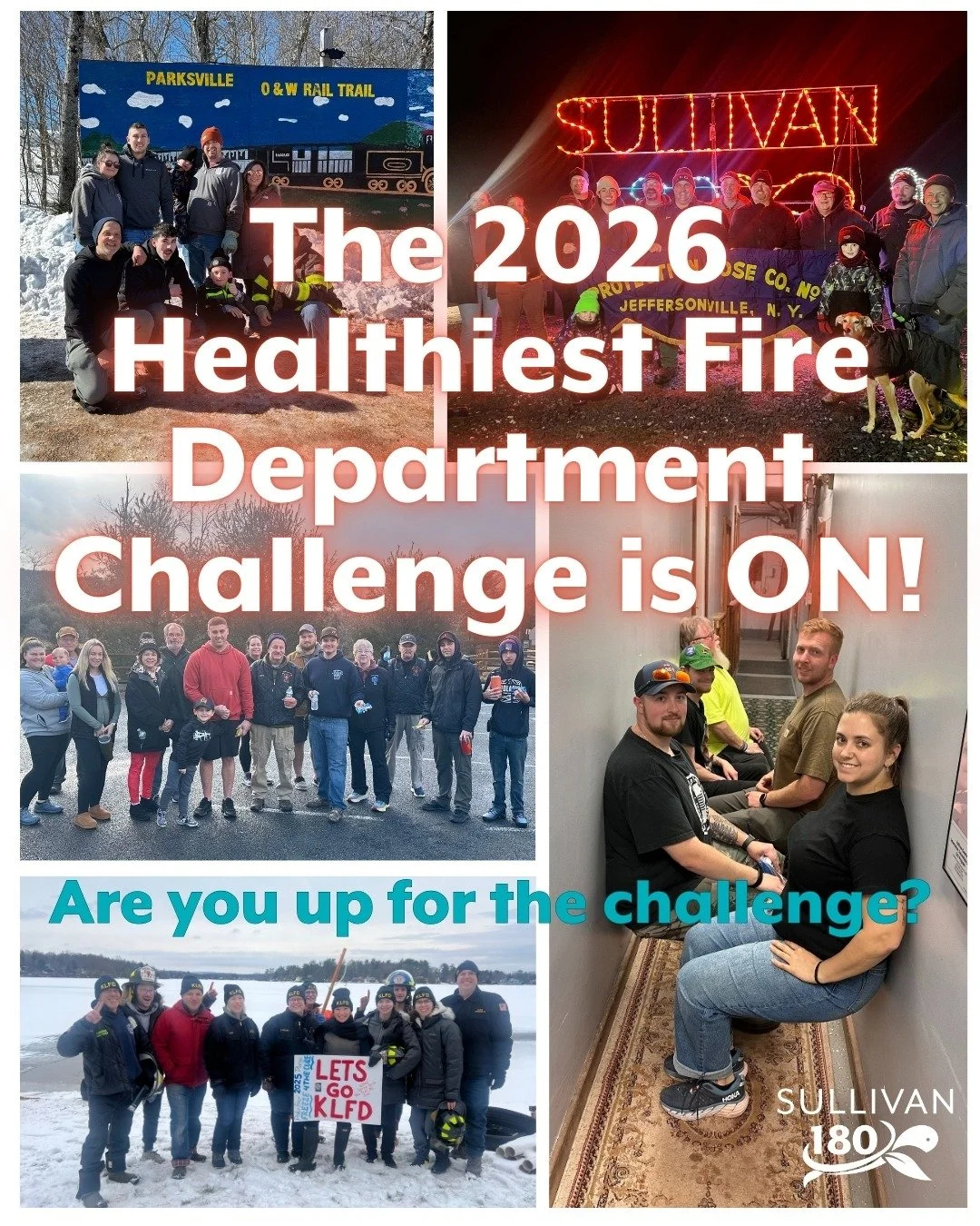 🚨 2026 Healthiest Fire Department Challenge is ON! 🚒💪

We&rsquo;re gearing up for another strong year of supporting departments in building health, wellness, and camaraderie.

This countywide wellness challenge focuses on supporting the physical a