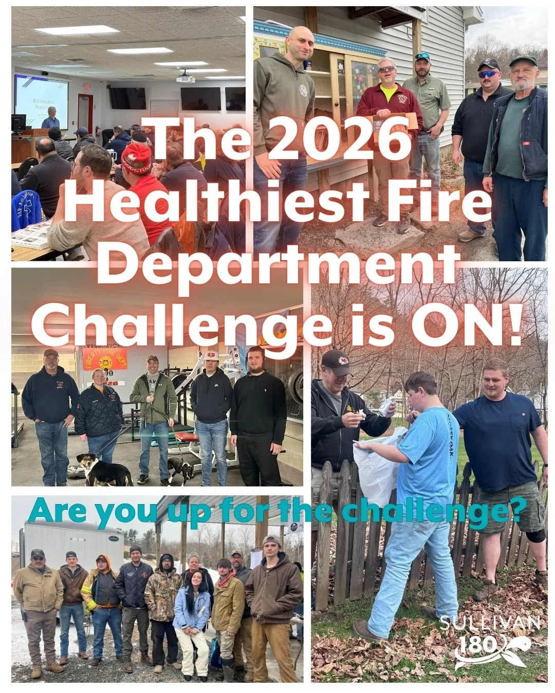 🚨 2026 Healthiest Fire Department Challenge is ON! 🚒💪

We&rsquo;re gearing up for another strong year of supporting departments in building health, wellness, and camaraderie.

This countywide wellness challenge focuses on supporting the physical a