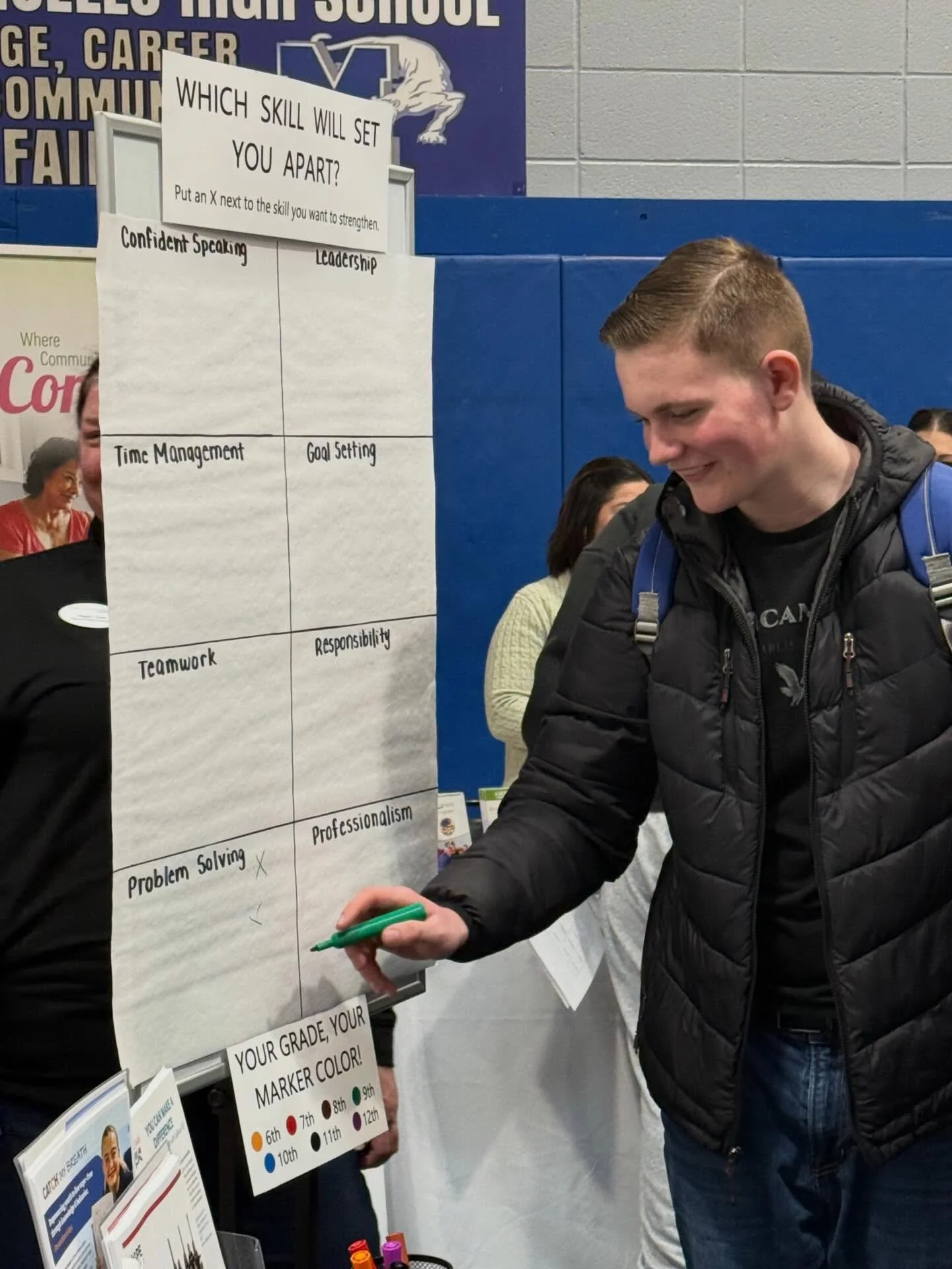 Great connecting with students at @withmontipride and @sullivanwestcsd High School&rsquo;s career fairs. 

We had the opportunity to connect with students about our internship program and how community-based work is helping support prevention and hea