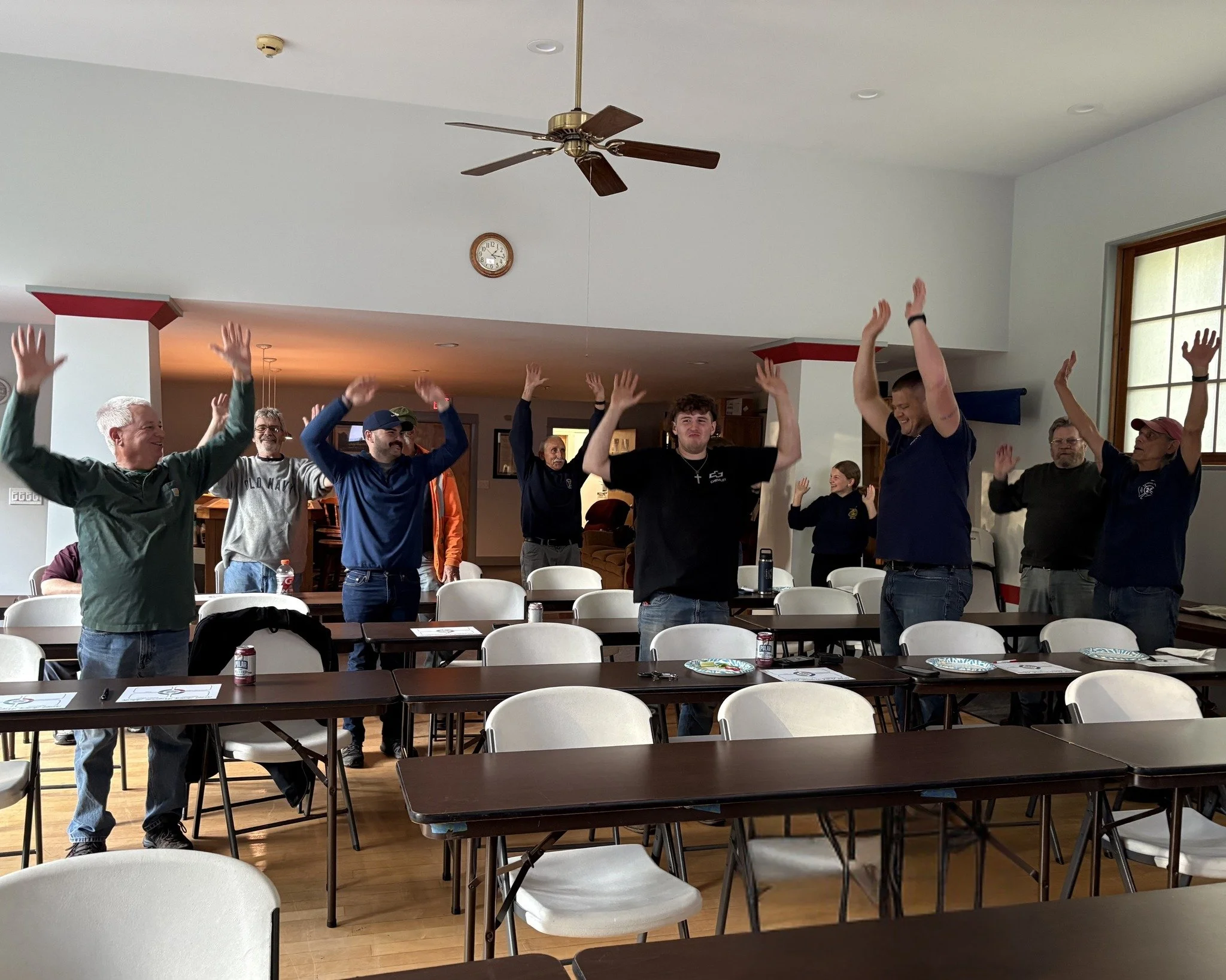 ☀️ 𝗦𝘂𝗻 𝗼𝘂𝘁, 𝘀𝗻𝗲𝗮𝗸𝗲𝗿𝘀 𝗼𝗻!

Departments enjoyed the warm weekend by getting outside together.

💪Narrowsburg/Lava Fire Department invited Sullivan 180 to their firehouse to walk through the Point Stacking model! Point stacking is a dail