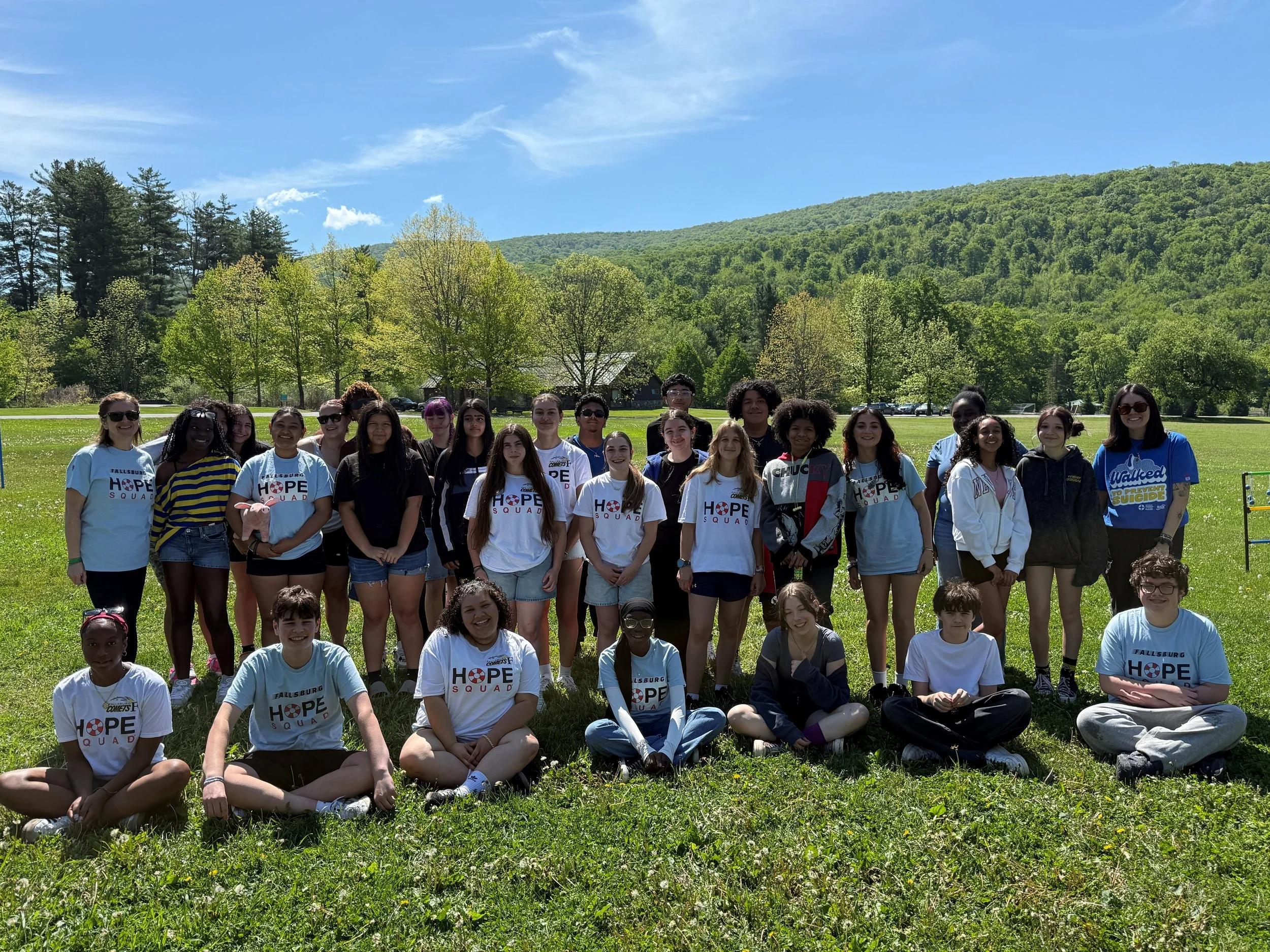 Fallsburg Hope Squad Participates in Team Building Retreat at Frost Valley YMCA