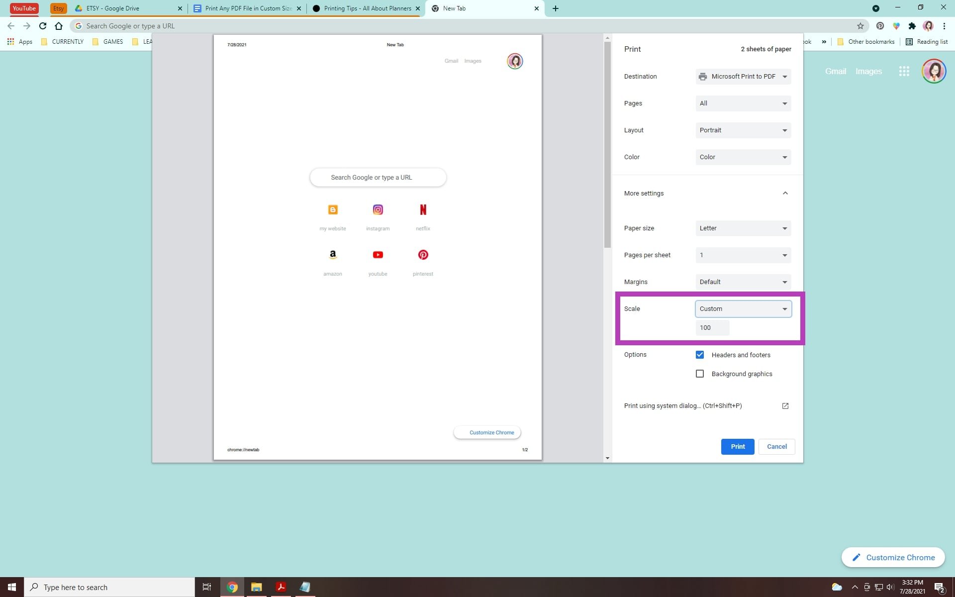 Custom Printing: How to Print Any PDF File in Your Desired Size ...