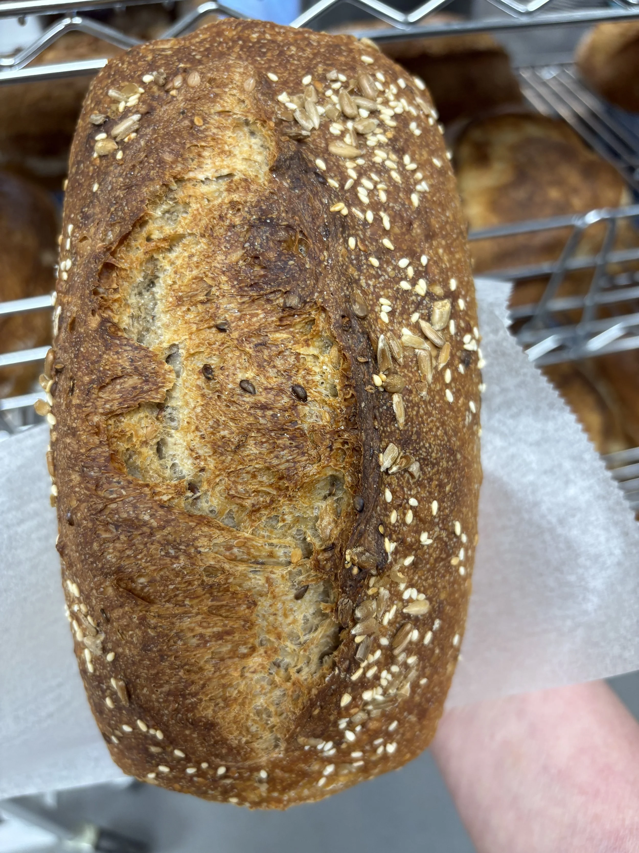 Thursday: Seeded Sourdough Sandwich Loaf