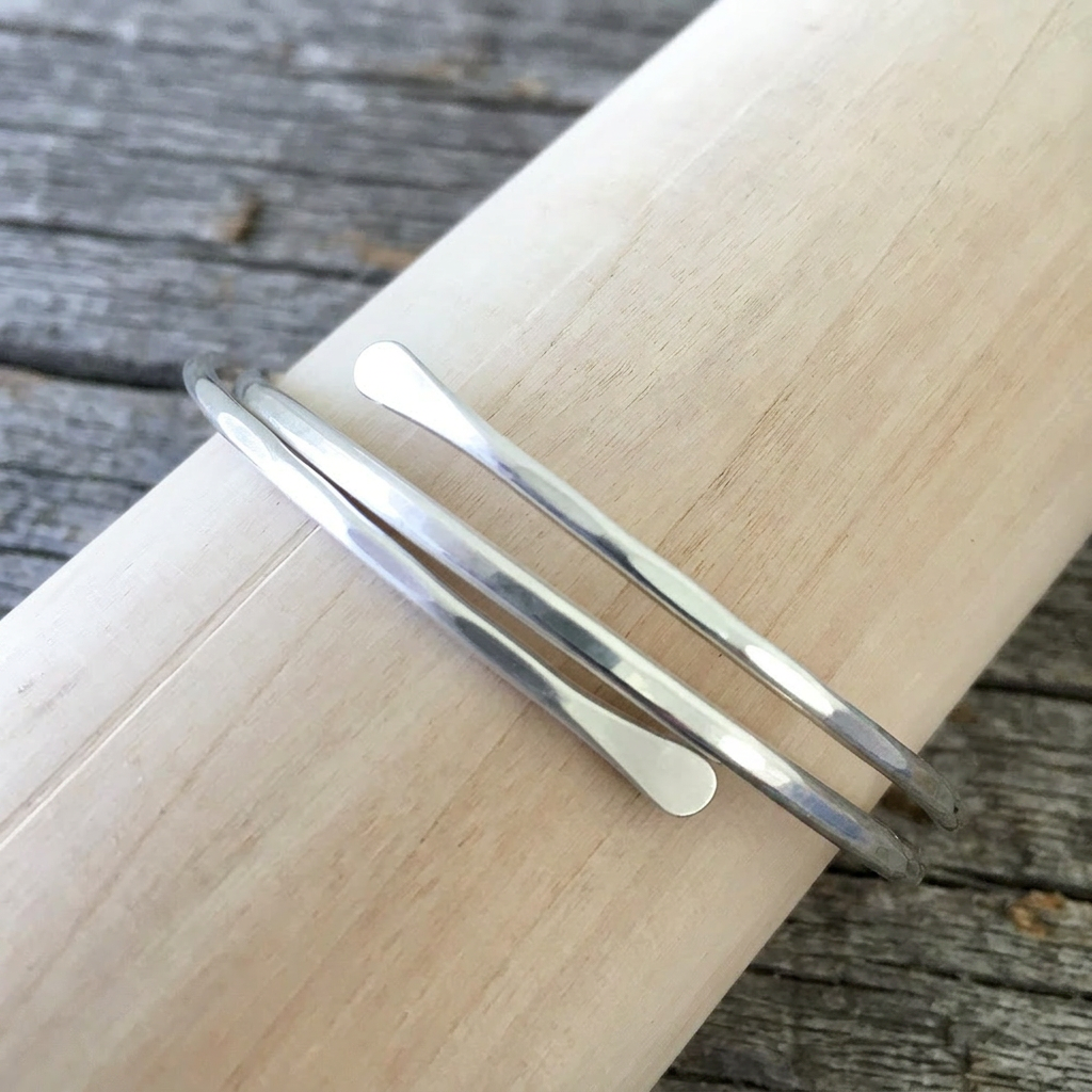Pair of Sterling Silver Bonnie Bracelets