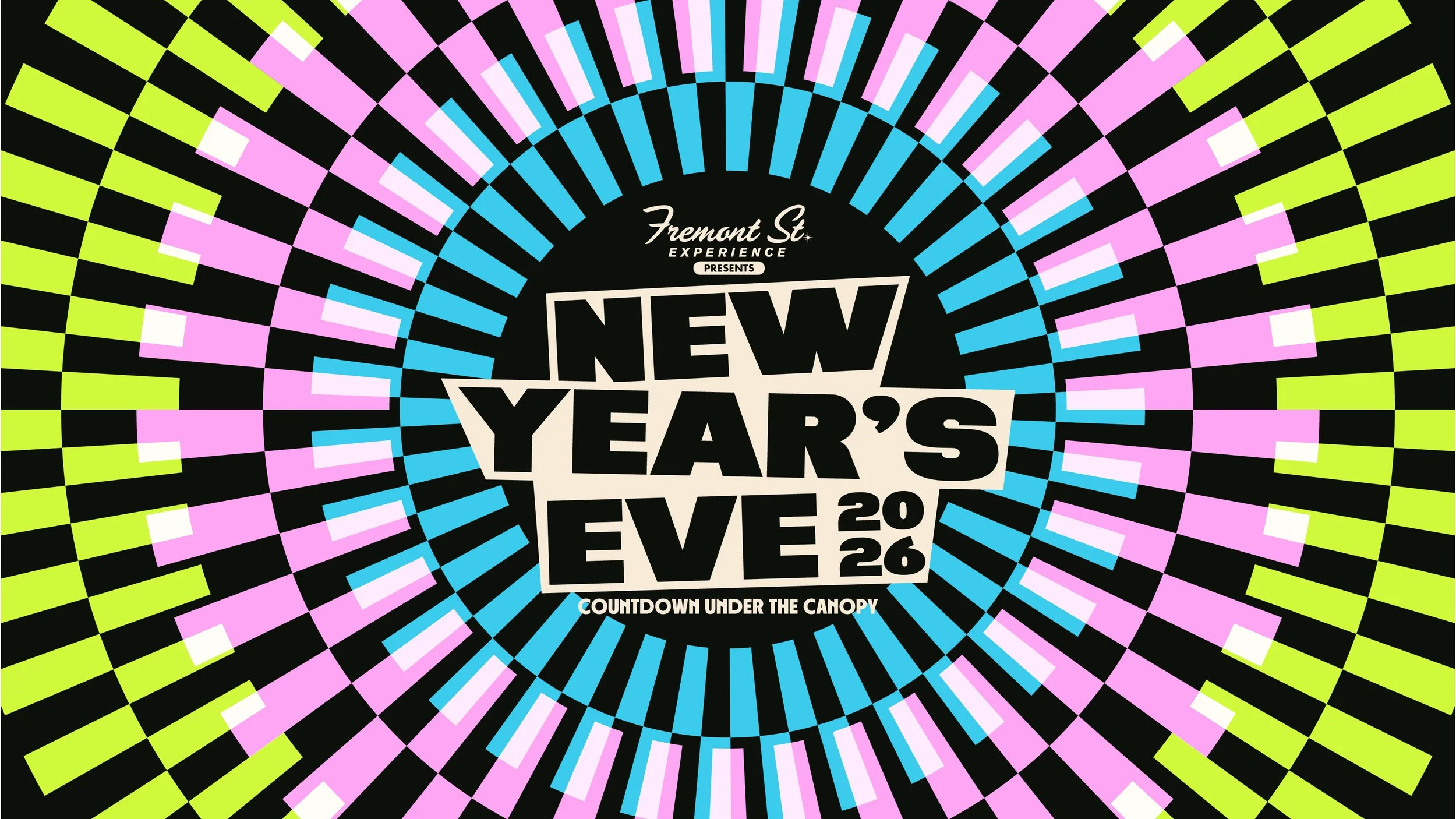 Fremont Street New Years Eve Branding & Art Direction