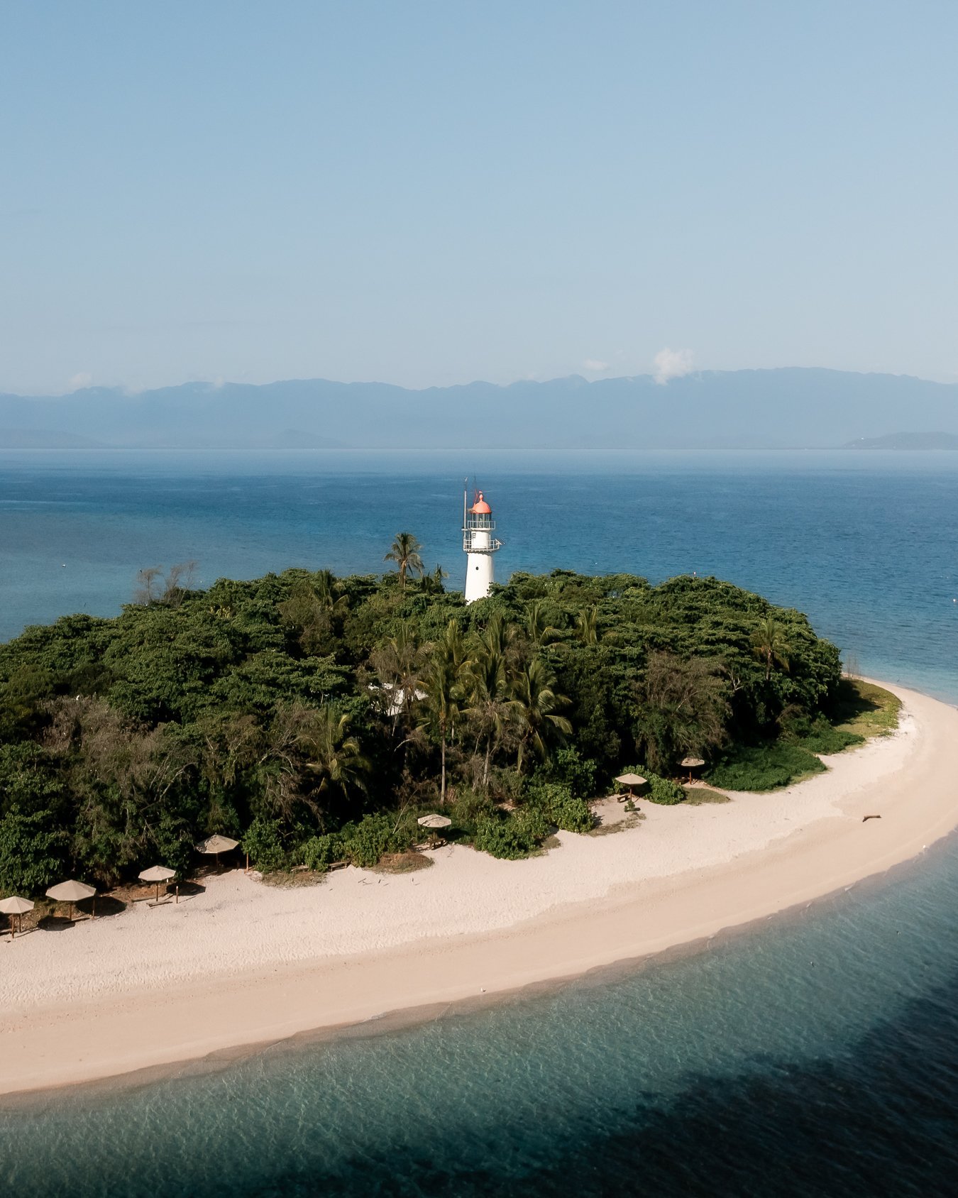 The Low Isles Lighthouse.
Located 15 kilometres north-east of Port Douglas, the Low Isles Light is an active lighthouse on Low Island, a four-acre coral cay surrounded by 55 acres of reef.