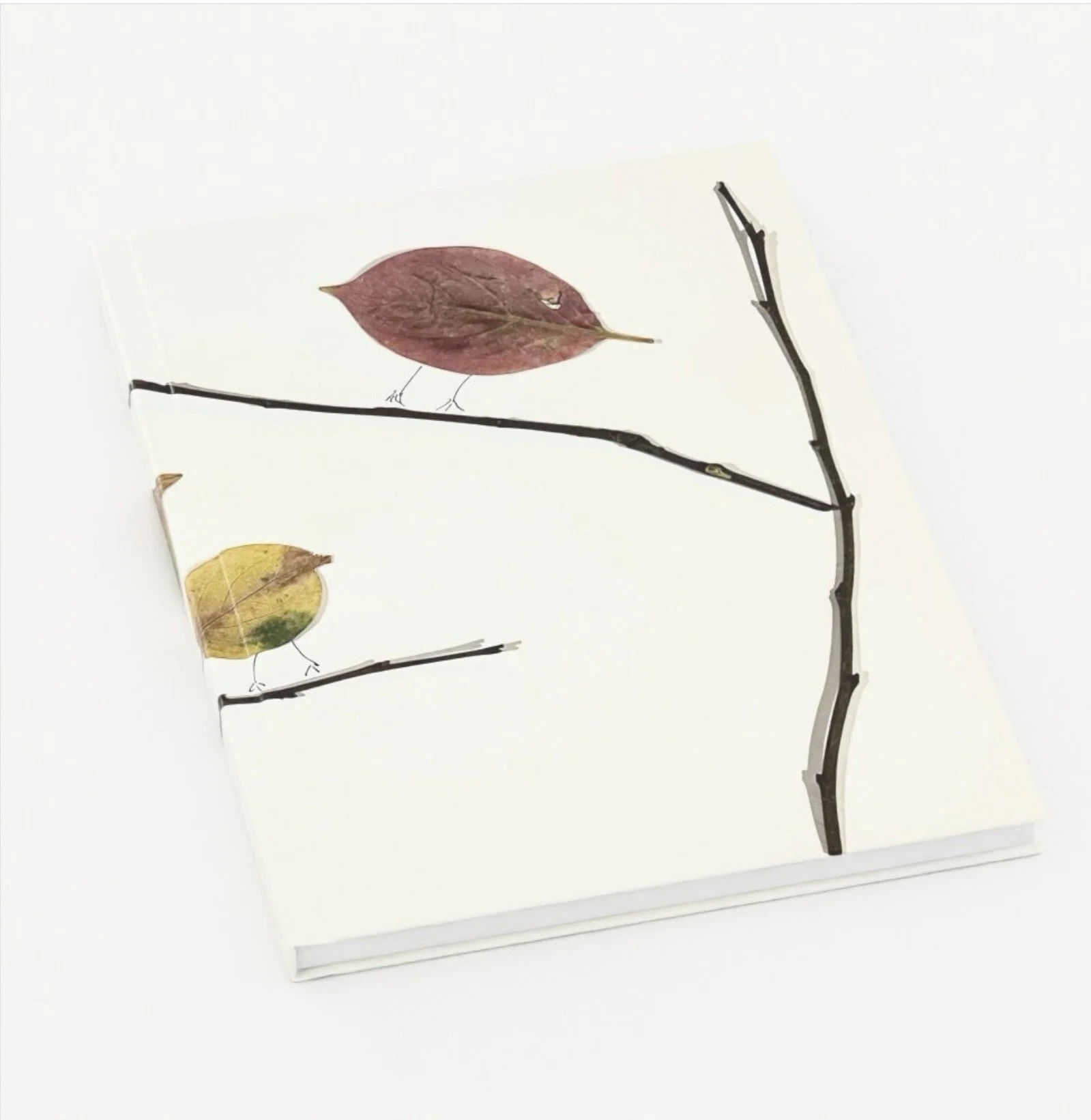 Autumn Birds design Hardback Notebook