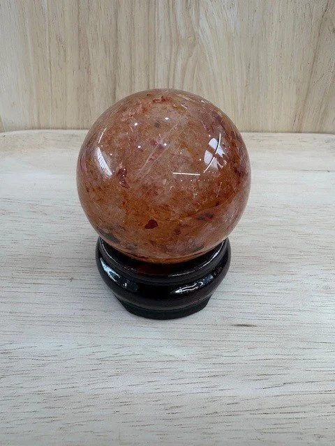 Fire Quartz Sphere