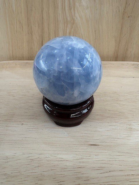 Blue Calcite Sphere