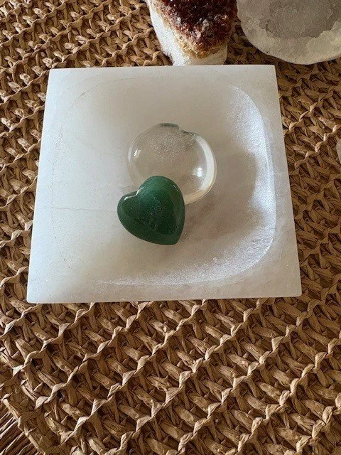 Selenite Bowl | Square | 14cm