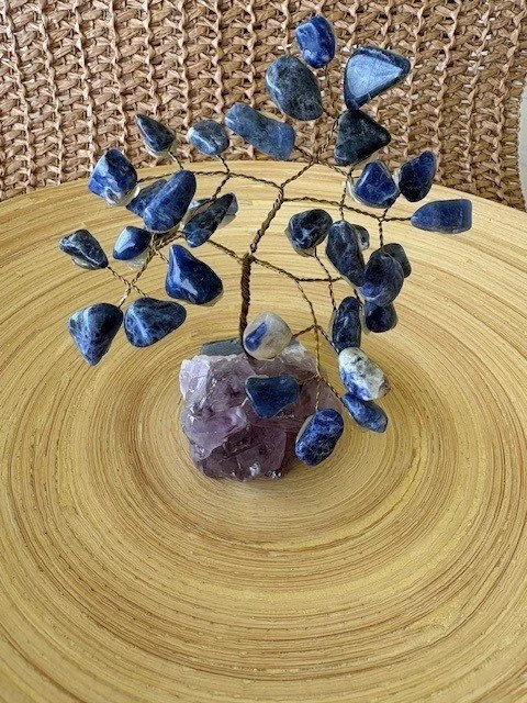 Sodalite Crystal Tree