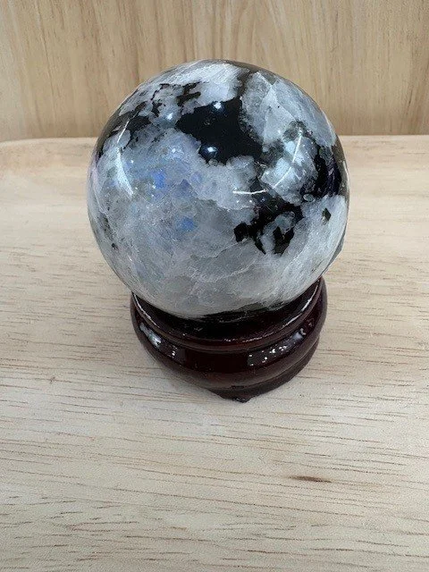 Rainbow Moonstone Sphere