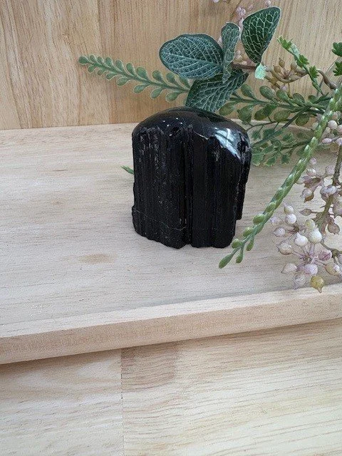 Black Tourmaline | Semi Polished | Raw | 3