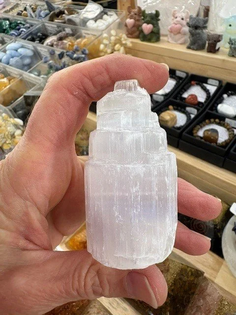 Selenite Mini Tower | 6cm