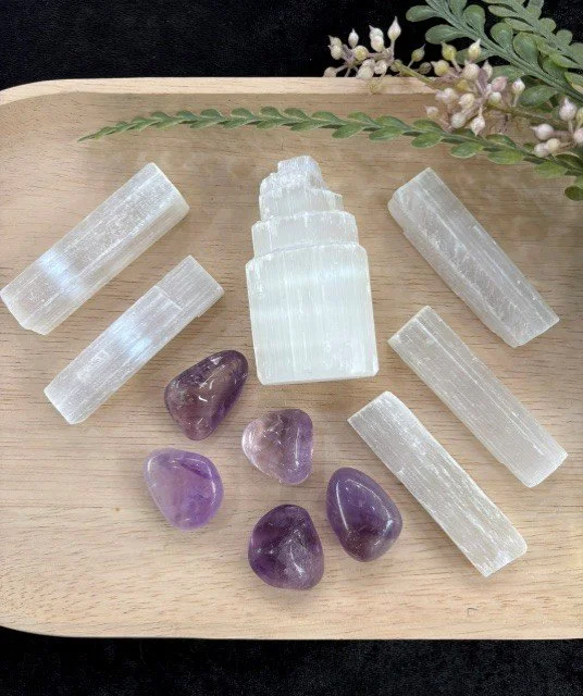 Crystal Gridding Kit | Amethyst